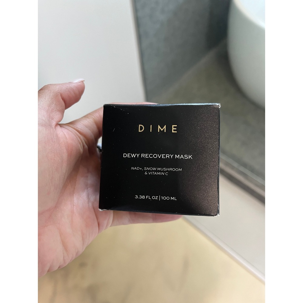 DIME Beauty Dewy Recovery Mask NAD+ Snow Mushroom Vitamin C 3.38 fl oz NEW